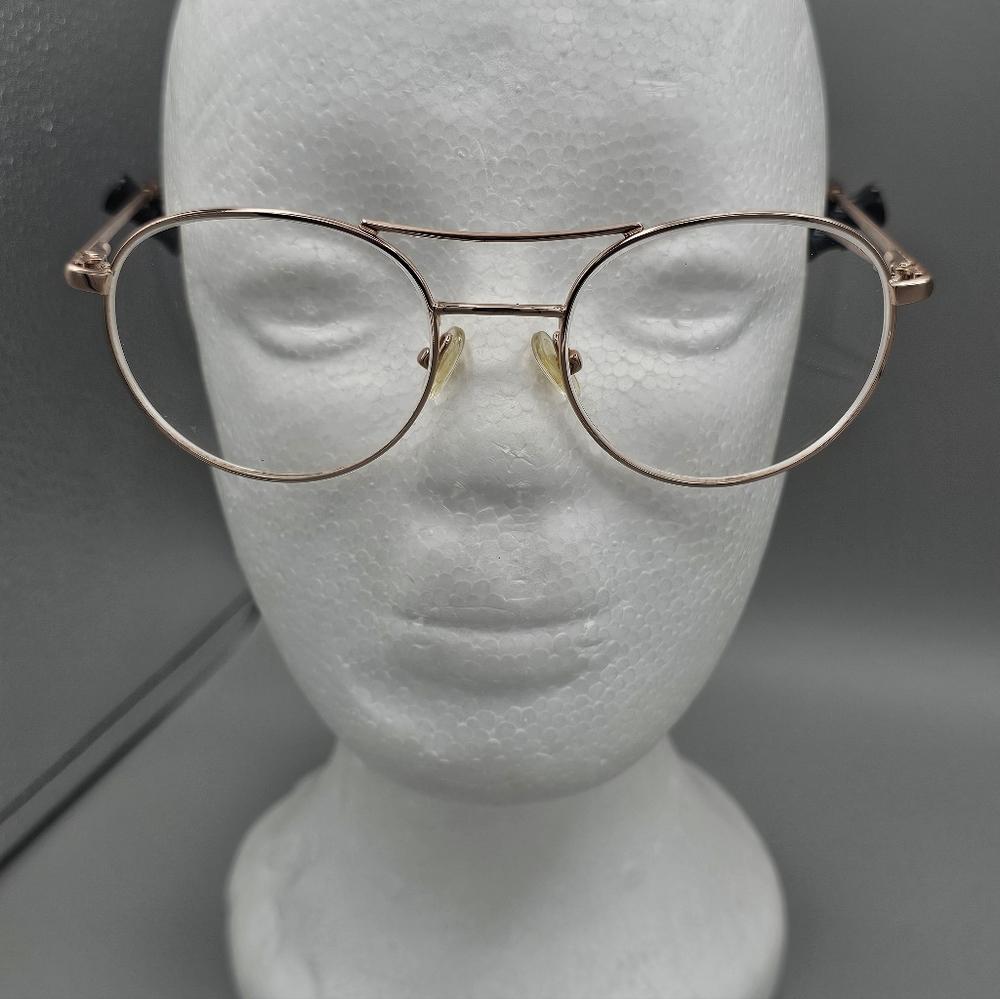 Beyonce Dereon Aviator Rose Gold‎ Metal Eyewear Frames Dov539 52/20 Beehive